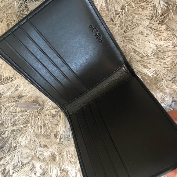 NEW Coach Men’s Billfold Signature Wallet - Picture 6 of 6